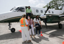 Primer vuelo entre Catacamas y Guanaja marca reactivación de aeródromos nacionales