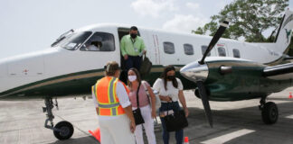 Primer vuelo entre Catacamas y Guanaja marca reactivación de aeródromos nacionales