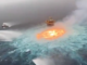 Una fuga submarina provoca un gran incendio en las aguas del Golfo de México (Vídeo)