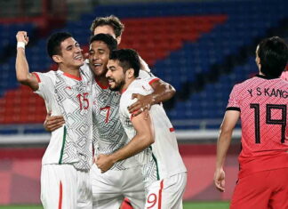 México golea 3-6 a Corea del Sur y se enfrentará a Brasil en la semifinal de los juegos olímpicos Tokio 2020