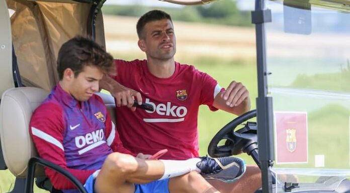 Piqué: «Estamos esperando a que Messi firme la renovación y tenerlo con nosotros»