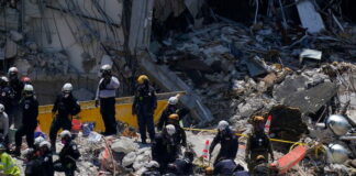 Anuncian el fin de la búsqueda de sobrevivientes entre los escombros del edificio que colapsó en Miami