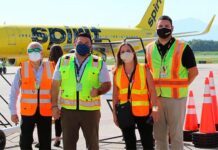 Spirit Airlines inicia su vuelo directo entre Nueva Orleans, Lousiana y SPS