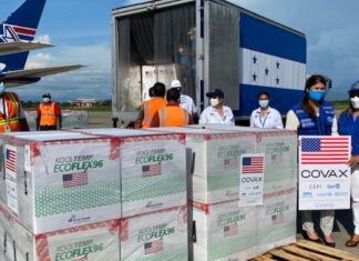 Honduras comienza a aplicar la vacuna Moderna donada por Estados Unidos