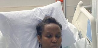 Se conocen las primeras fotos de la viuda de Moise en el hospital