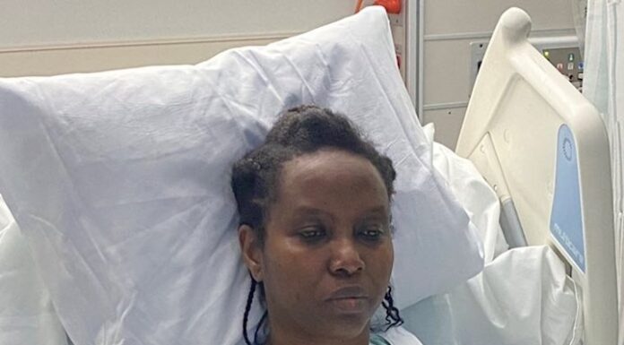 Se conocen las primeras fotos de la viuda de Moise en el hospital