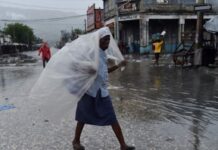 Fuertes lluvias caen en la zona más afectada por el terremoto en Haití