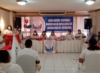 Surge una nueva asociación enfermeras y enfermeros auxiliares en Honduras
