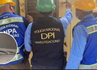 Encuentran supuestos paquetes de droga en la bodega de barco en Puerto Cortés