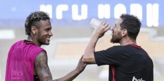 Neymar da la bienvenida a Messi: «Juntos de nuevo»