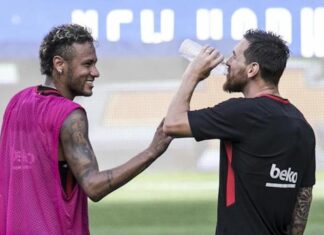 Neymar da la bienvenida a Messi: «Juntos de nuevo»