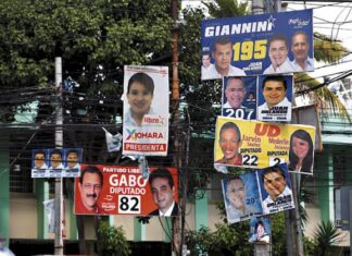 CNE advierte que los partidos políticos que incumplan la ley en la propaganda electoral serán multados