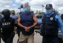 Arrestan a cinco sospechosos de incendiar la posta policial en Reitoca