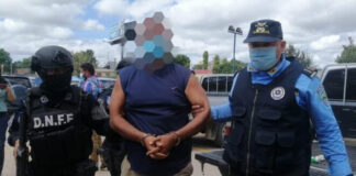 Arrestan a cinco sospechosos de incendiar la posta policial en Reitoca