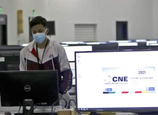 El CNE realiza pruebas técnicas del Sistema de Transmisión de Resultados Electorales Preliminares «TREP»