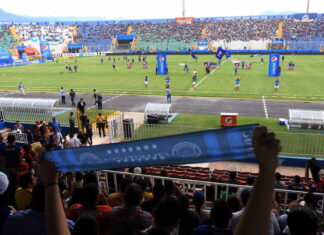 Directivos del futbol Hondureño y Sinager oficializan el ingreso de aficionados a los estadios