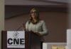 Presidenta del CNE agradece apoyo de la OEA que respalda independencia y autonomía del ente electoral