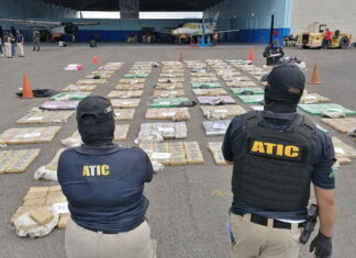 Asciende a 700 millones de lempiras el monto total de la droga decomisada en Roatán