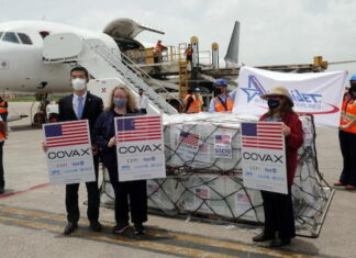 Honduras recibe más de 99 mil vacunas Pfizer donadas por Estados Unidos