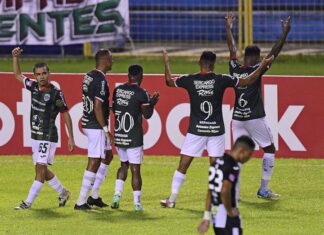 El Marathón vence por 2-1 al Diriangén y pasa a la siguiente fase en la Liga de Campeones
