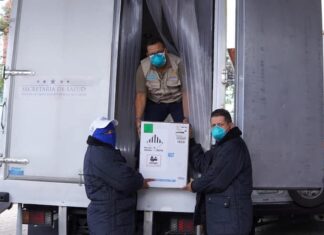 Llegan 52,560 dosis de vacuna contra el Covid-19 de la farmacéutica Pfizer