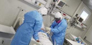 El hospital móvil de San Pedro Sula se encuentra colapsado de pacientes con Covid-19