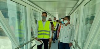 Presidente de Munich Airport International se reunió con el presidente Hernández en su visita al Aeropuerto Internacional de Palmerola