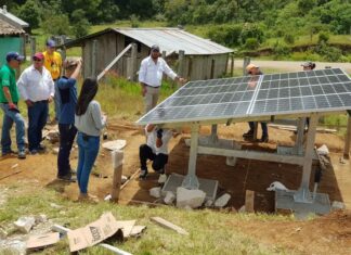 Instalaran más de dos mil paneles solares en viviendas del occidente del país