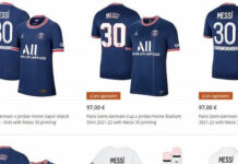 El PSG pone en venta la camisa de Lionel Messi con el número 30 y se agota en pocos minutos