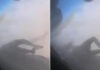 Cámara de avión grabó a una persona atrapada en las llantas de una aeronave para huir de Afganistán (Video)