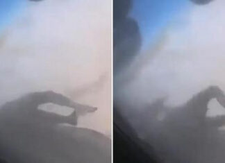 Cámara de avión grabó a una persona atrapada en las llantas de una aeronave para huir de Afganistán (Video)