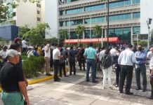 Pánico y confusión vivieron los pobladores en San Pedro Sula tras el sismo que sacudió gran parte del territorio hondureño