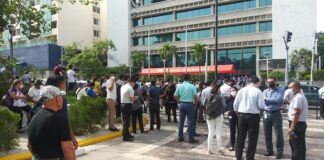 Pánico y confusión vivieron los pobladores en San Pedro Sula tras el sismo que sacudió gran parte del territorio hondureño