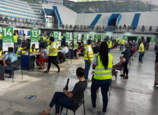 Más de 30 mil personas se han inmunizado en los 7 departamentos donde se desarrolla el Vacunatón