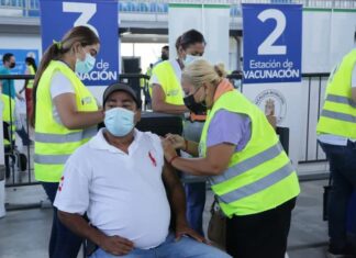 Secretaría de Salud prevé aplicar más de 100 mil dosis de la vacuna contra el Covid-19 en Cortés, durante el fin de semana