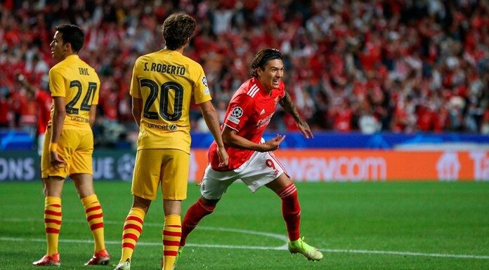 El Barcelona pierde 3-0 ante el Benfica en la Champions League