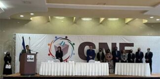 El CNE y varias organizaciones de la sociedad civil firman acuerdos de veeduría electoral