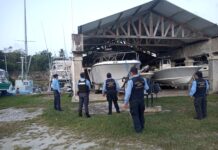 La DPI incauta una lancha en la zona norte a nombre de Roberto Contreras, para efectos de investigación