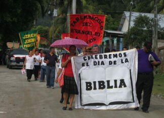 Hondureños se movilizarán este domingo día de La Biblia