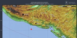 Sismo de magnitud 5,3 se reporta en El Salvador