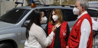 Secretaria española de Cooperación Internacional conoce proyecto de agua que beneficia a más 43 mil personas en Honduras