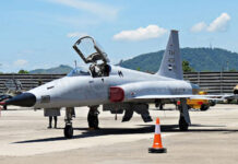 Avión F-5 de la Fuerza Aérea Hondureña sufre accidente en La Ceiba