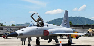 Avión F-5 de la Fuerza Aérea Hondureña sufre accidente en La Ceiba