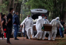 Funerarias reportan más de trescientas muertes por Covid-19 en los primeros días de septiembre