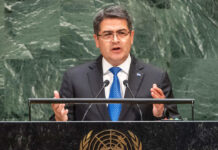 Presidente Hernández dice ante la ONU que Netflix podrían hacer una serie basada en testimonios de narcos hondureños