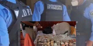 Padre e hijo detenidos con armas y más de dos millones de lempiras tras allanamientos en Marcala