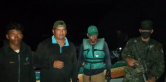 La Fuerza Naval rescató a seis personas tras quedar a la deriva dos días en la costa del Cabo de Gracias a Dios