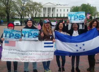 Hondureños en Washington buscarán, con plantón, pedir nuevo TPS