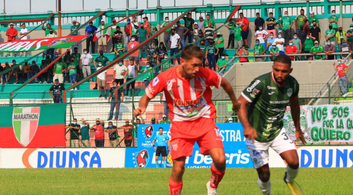 El Vida derrota 2-1 al Marathón y se afianza en el liderato del Torneo Apertura de la Liga Nacional