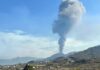 El volcán de la isla de La Palma vuelve a emitir lava y cenizas